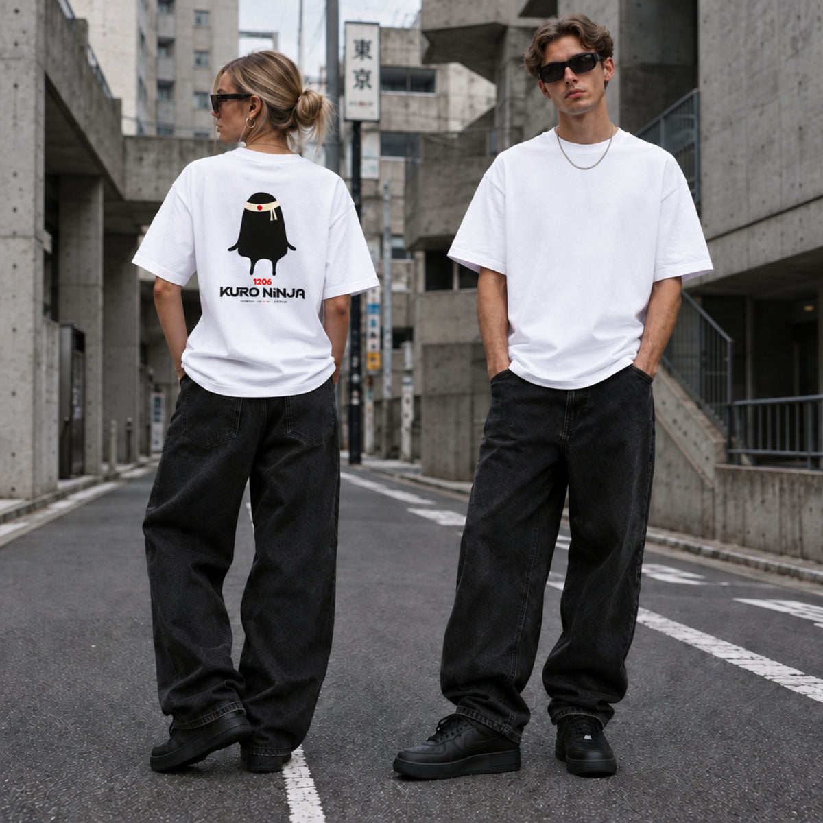 1206 KURO NINJA BACK TEE