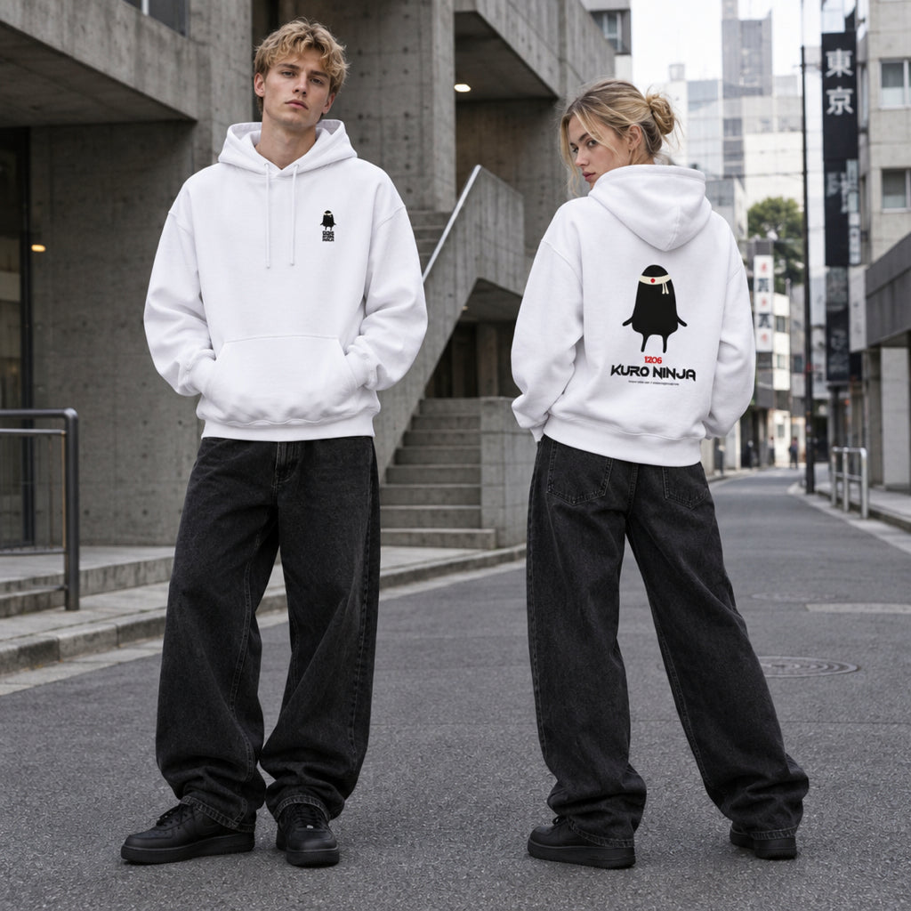 1206 KURO NINJA HOODIE