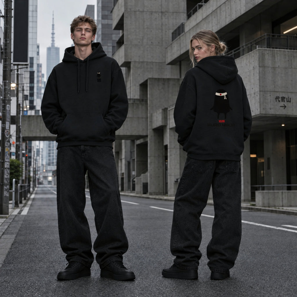 1206 KURO NINJA HOODIE