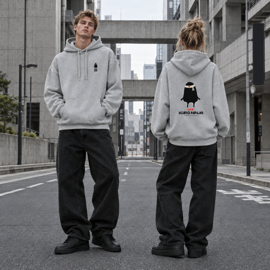 1206 KURO NINJA HOODIE