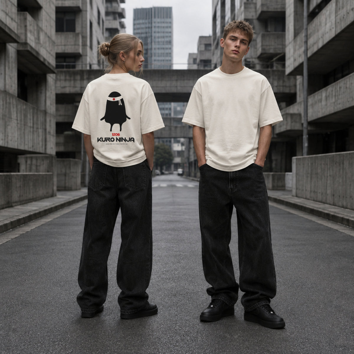 1206 KURO NINJA BACK TEE
