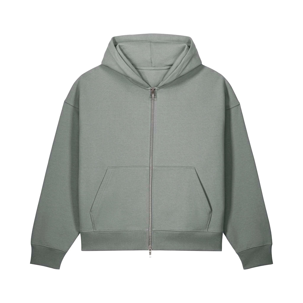 OVERSIZE ZIP HOODIE