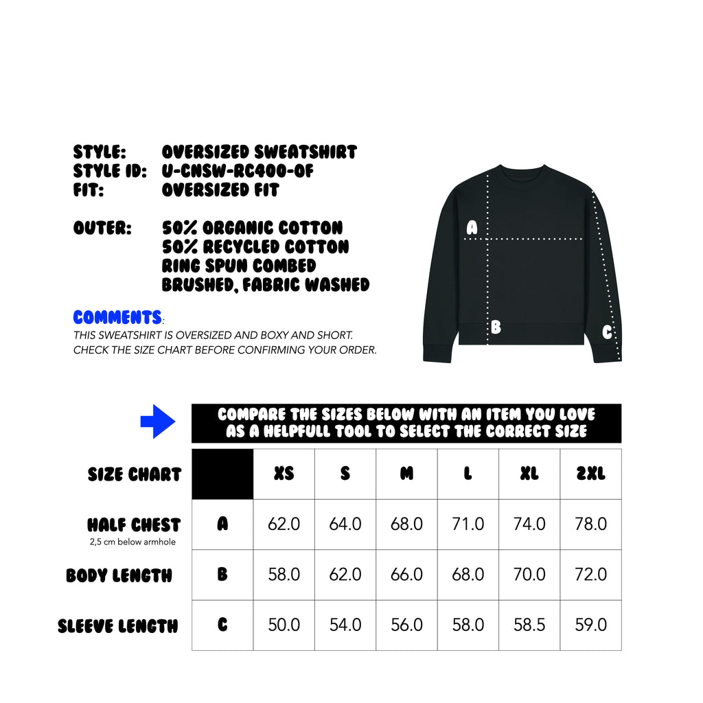 OVERSIZE CREWNECK SWEATSHIRT