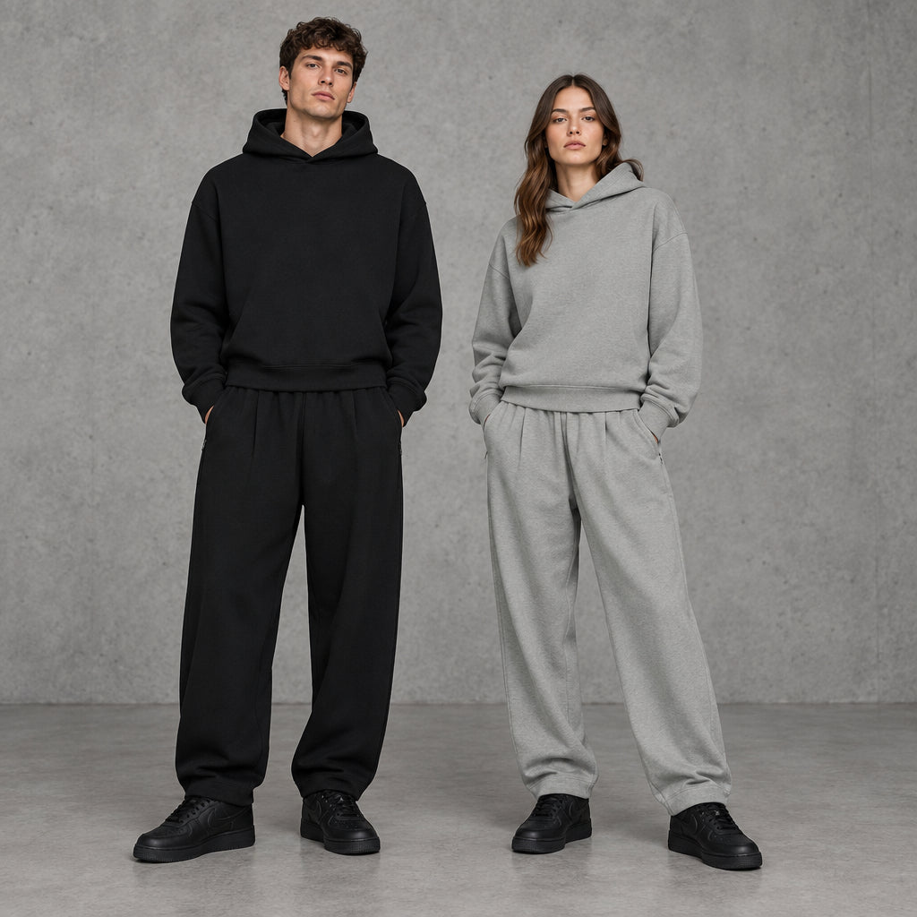 OVERSIZE HOODED SWEATSHIRT