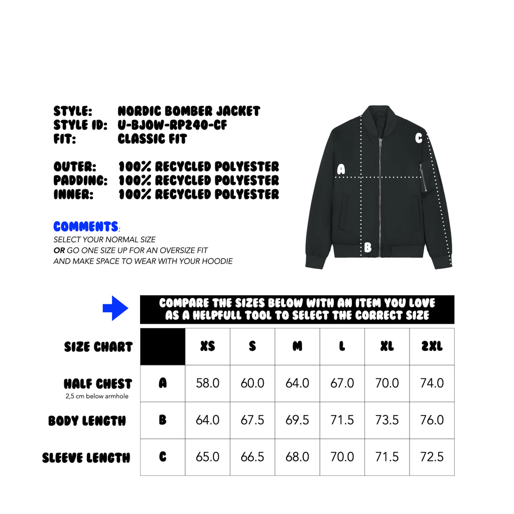 NORDIC BOMBER JACKET