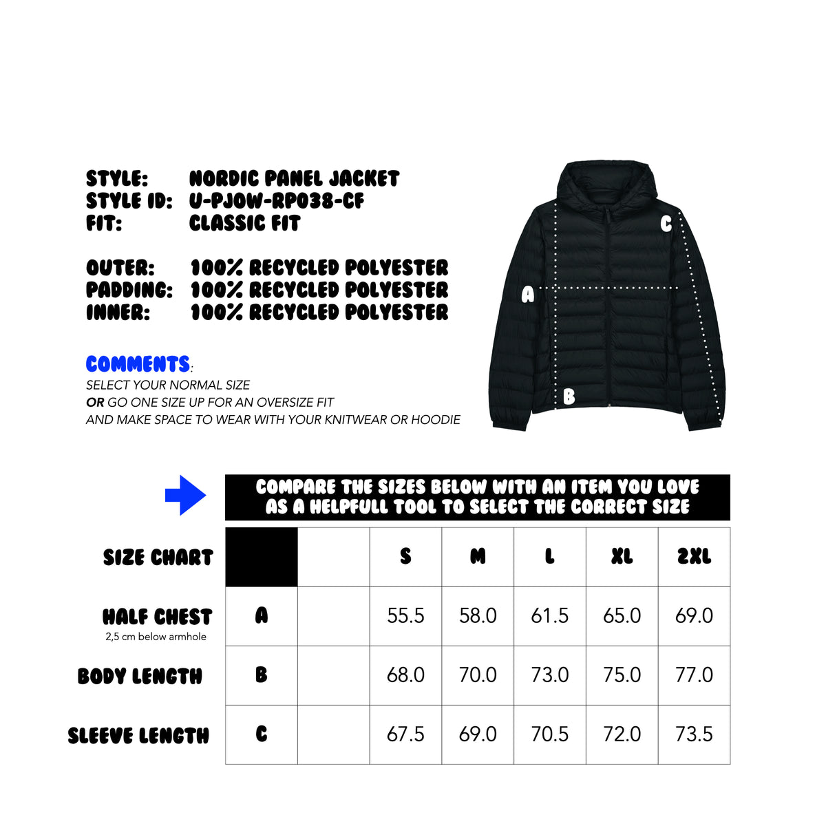 NORDIC PANEL JACKET
