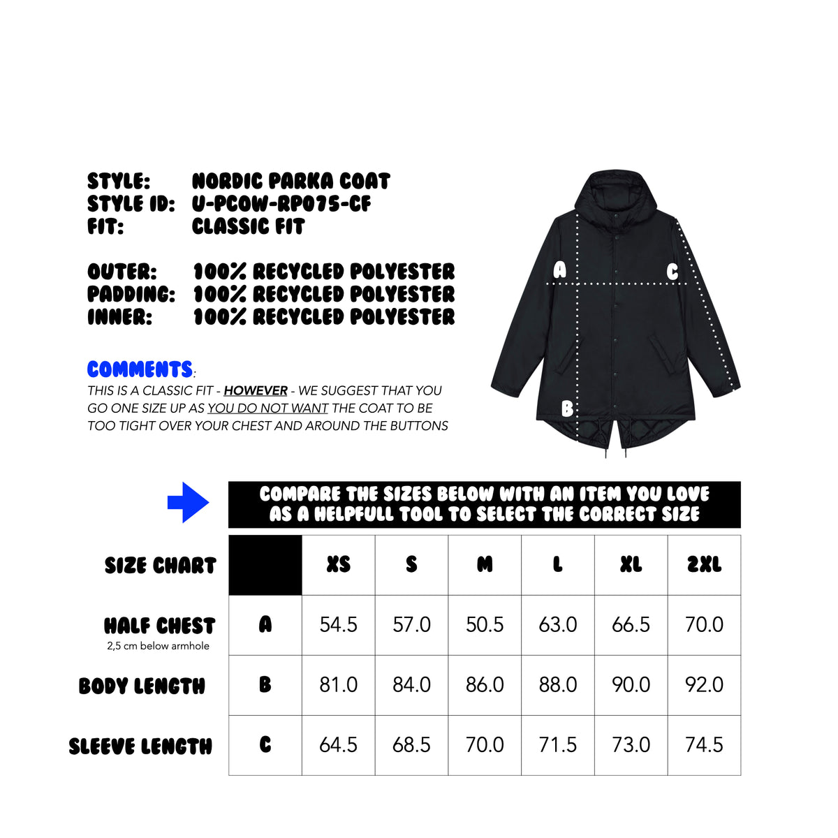 NORDIC PARKA COAT