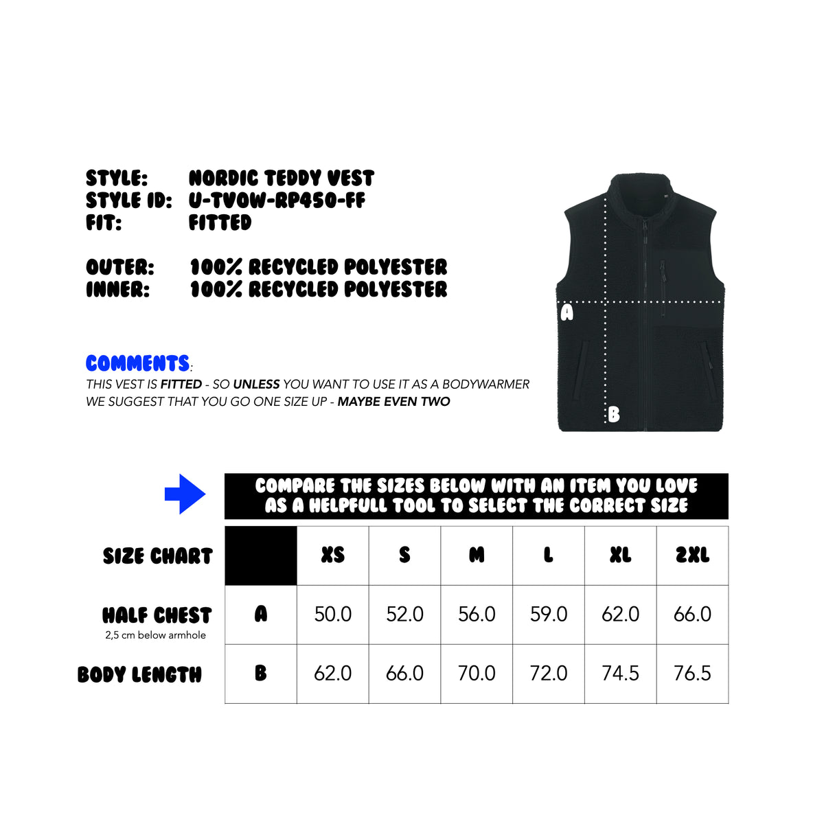 NORDIC TEDDY VEST
