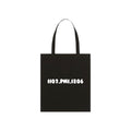 BLACK THIN TOTE BAG