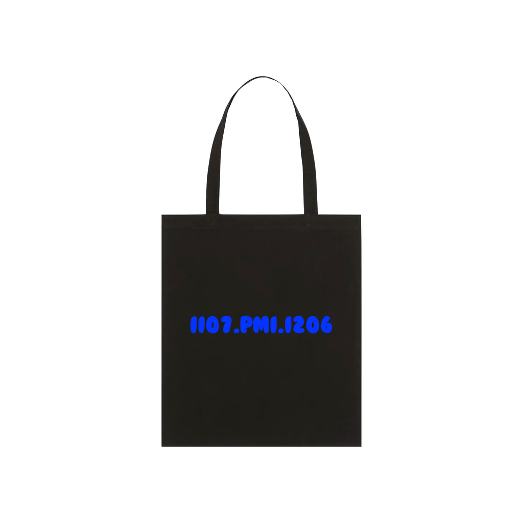 BLACK THIN TOTE BAG
