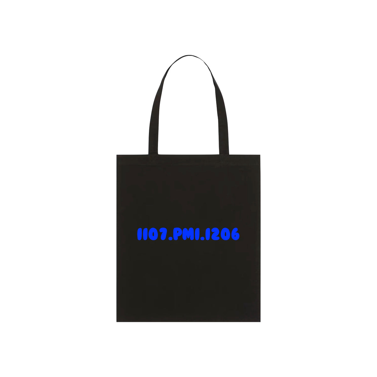 BLACK THIN TOTE BAG