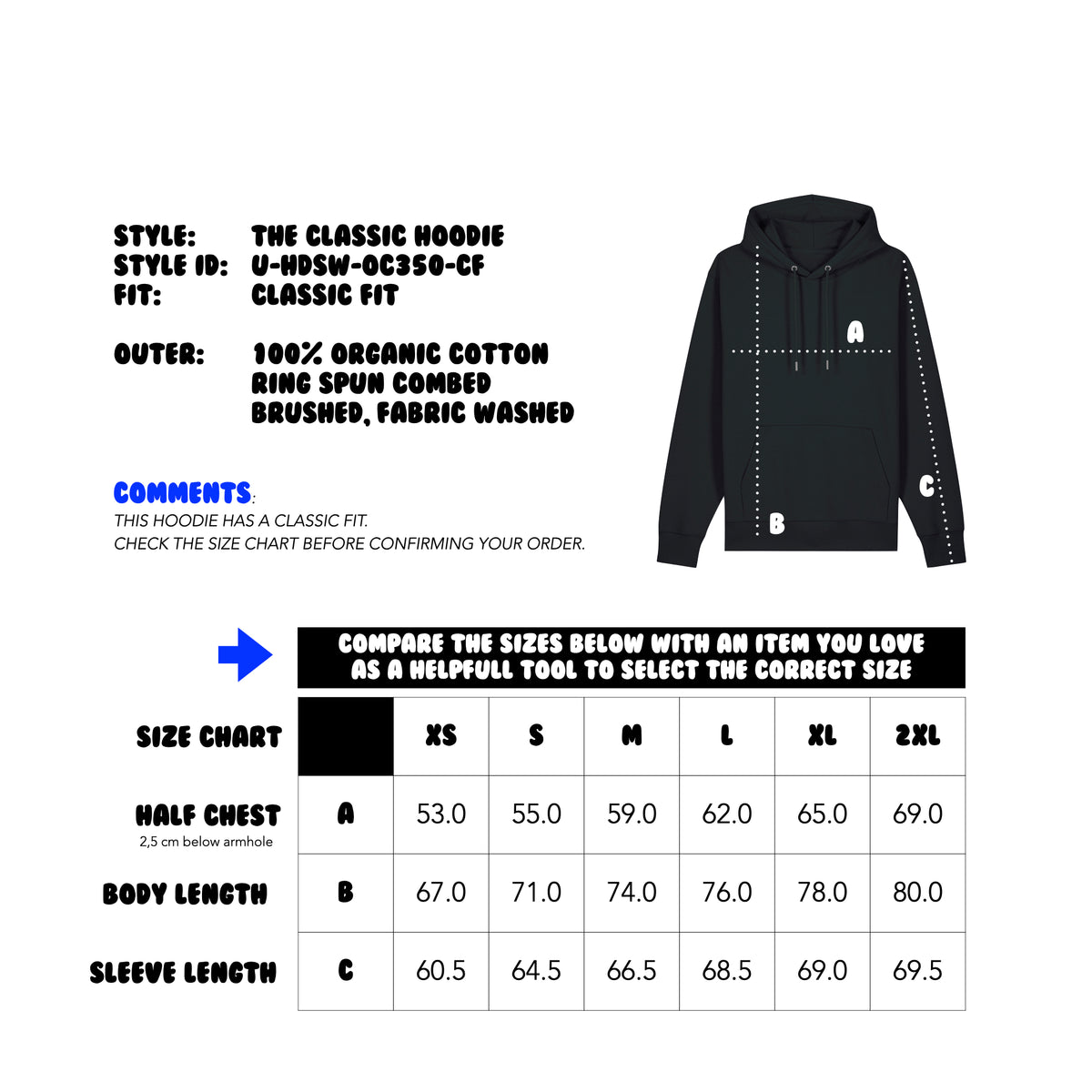 PREMIUM HOODED SWEATSHIRT