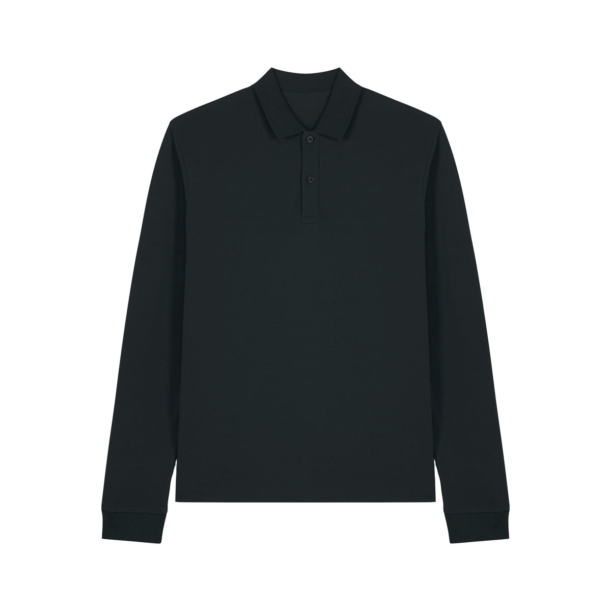 HEAVYWEIGHT LONG SLEEVED POLO SHIRT