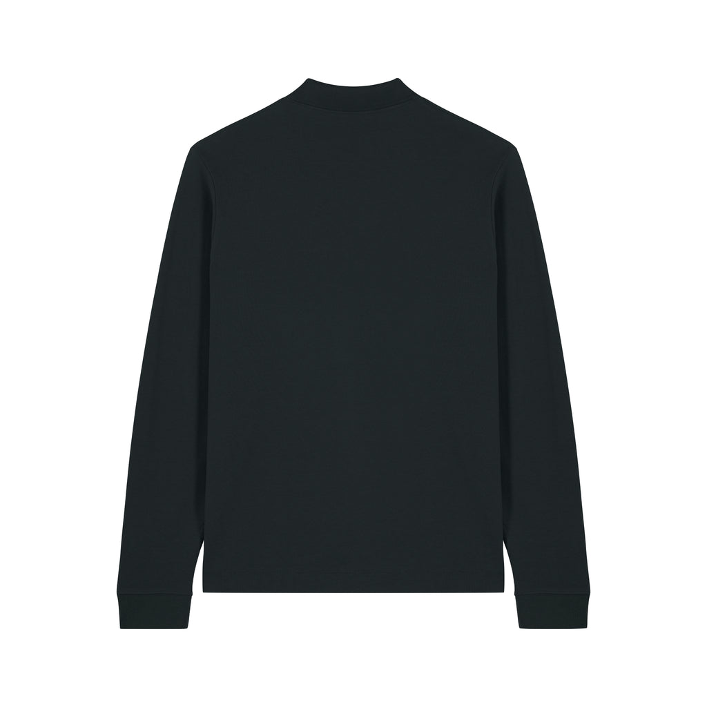HEAVYWEIGHT LONG SLEEVED POLO SHIRT
