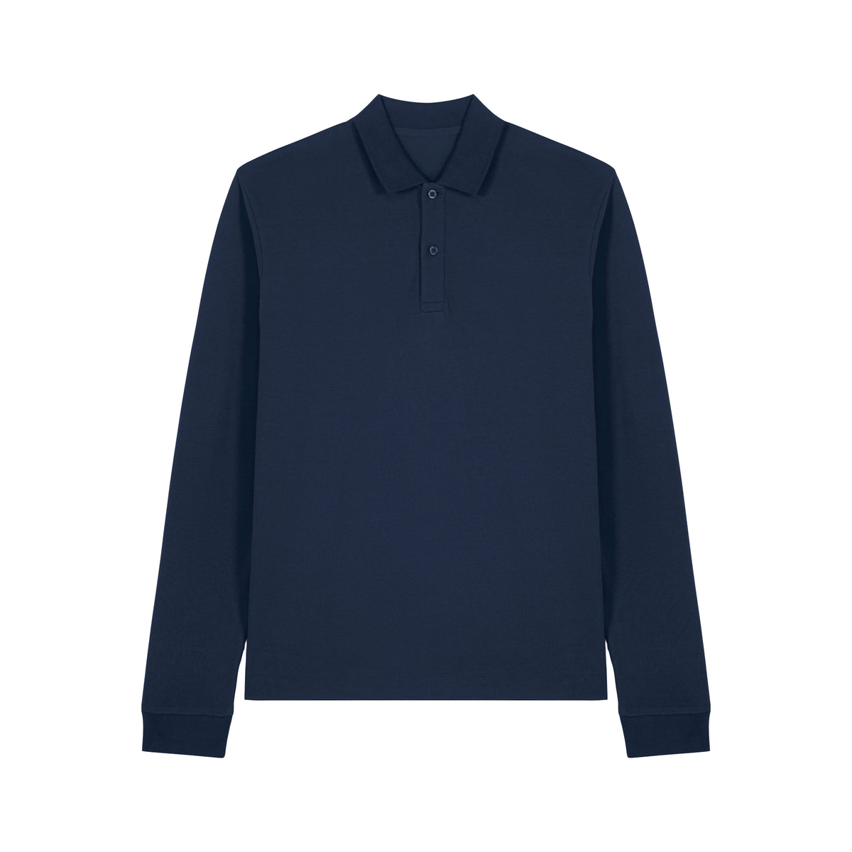 HEAVYWEIGHT LONG SLEEVED POLO SHIRT