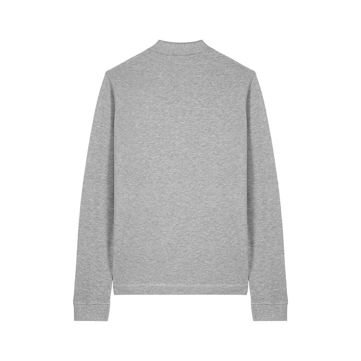 HEAVYWEIGHT LONG SLEEVED POLO SHIRT