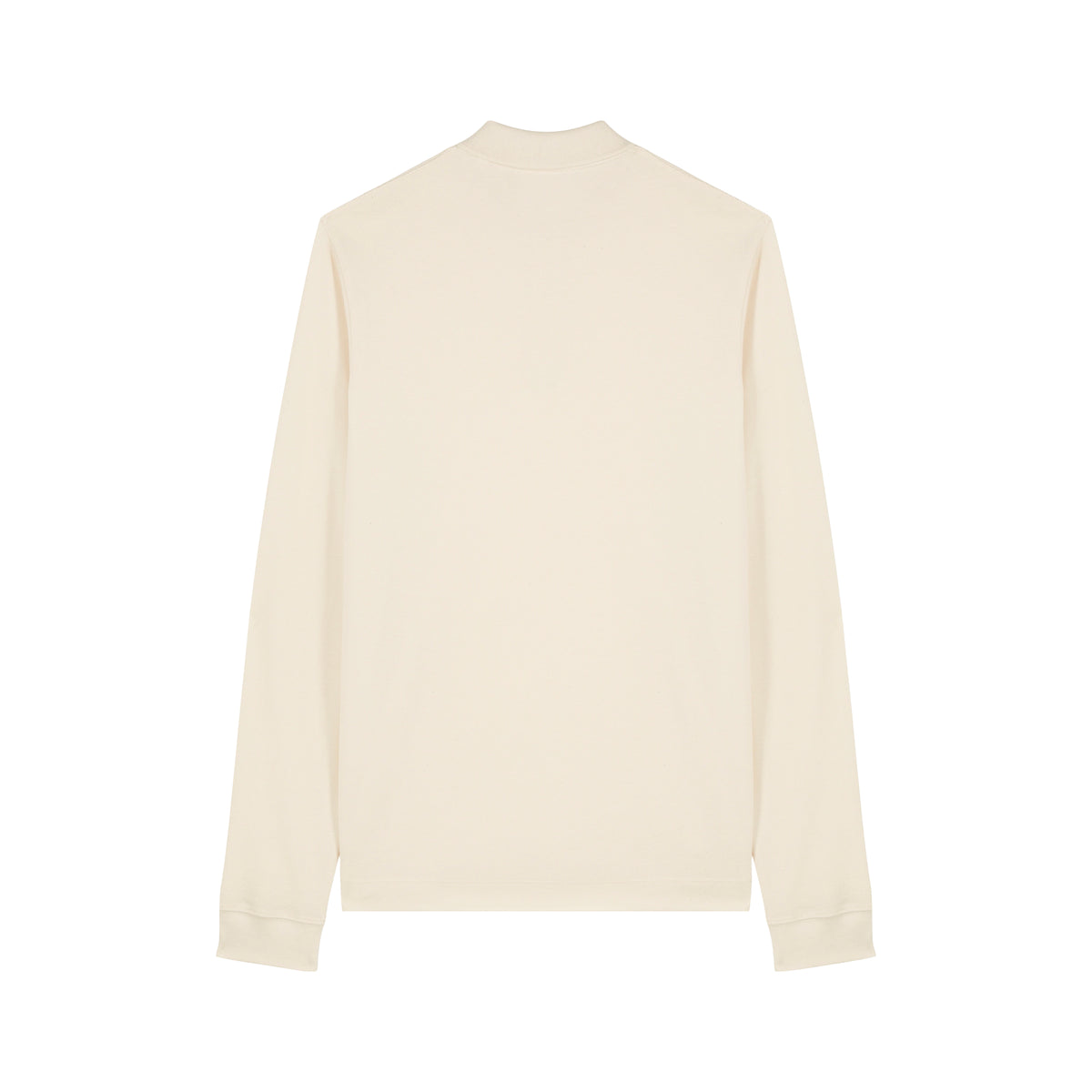 HEAVYWEIGHT LONG SLEEVED POLO SHIRT