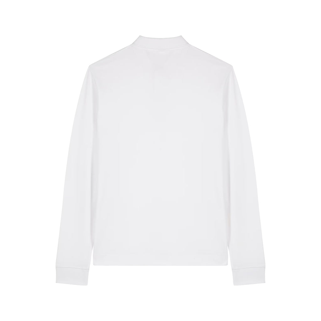 HEAVYWEIGHT LONG SLEEVED POLO SHIRT