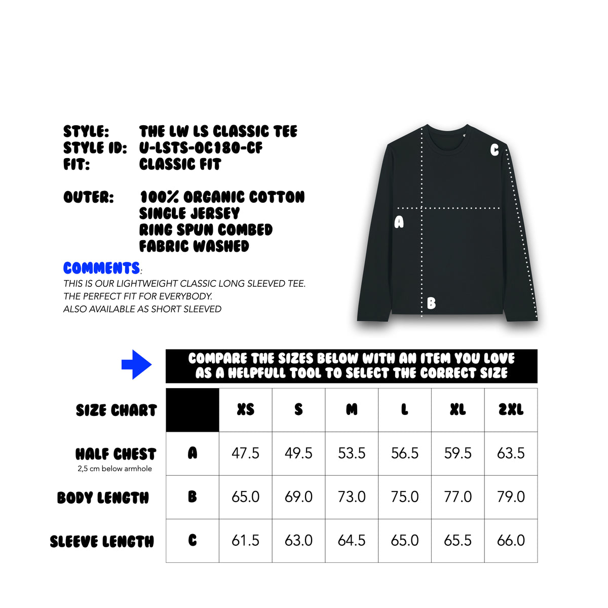 LIGHTWEIGHT LONG SLEEVED T-SHIRT