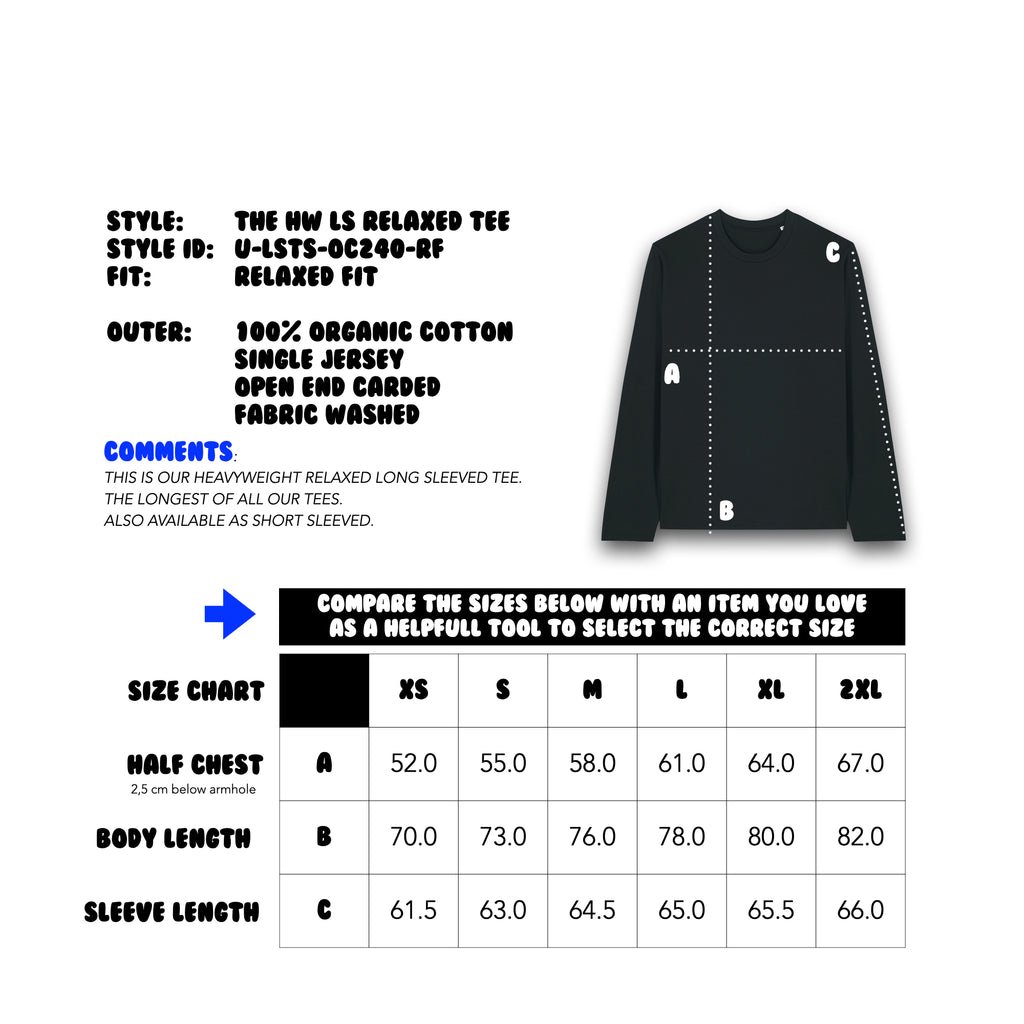 HEAVYWEIGHT LONG SLEEVED T-SHIRT