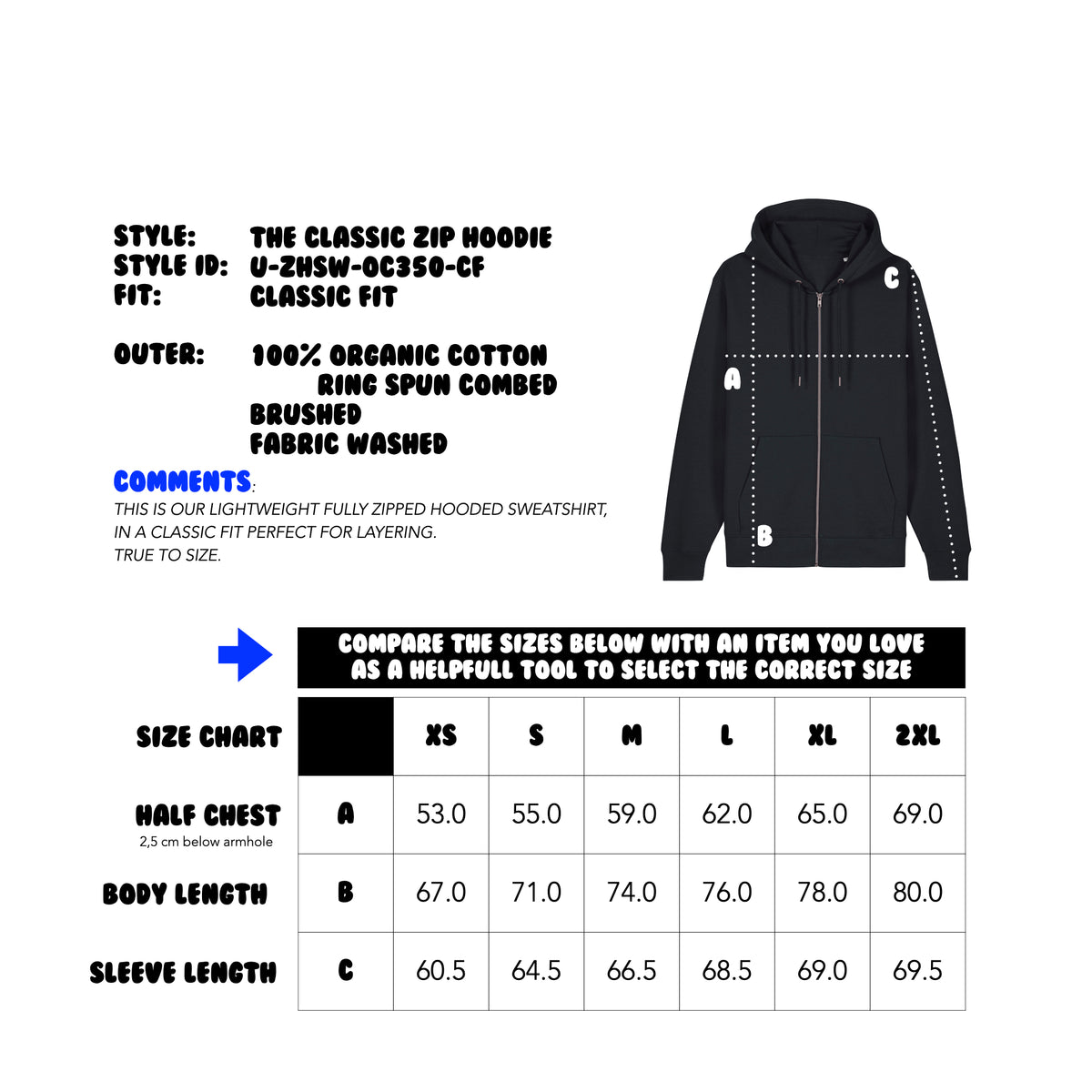 PREMIUM ZIP HOODIE